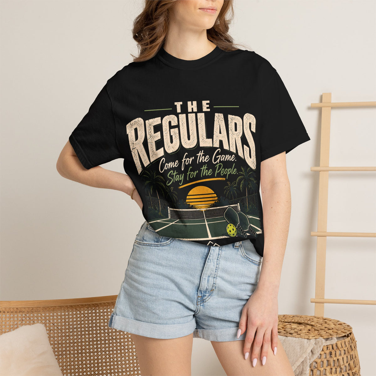 The Regulars Come for the Game, Stay for the People Tee Shirt