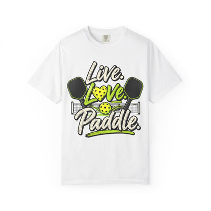 Live Love Paddle Pickleball T-Shirt