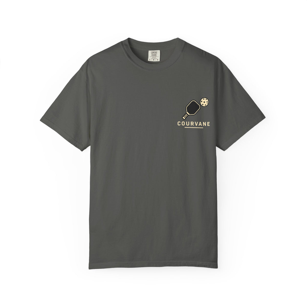 Pickleball Is My Happy Place T-Shirt - Front and Back Design