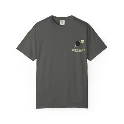 Pickleball Is My Happy Place T-Shirt - Front and Back Design