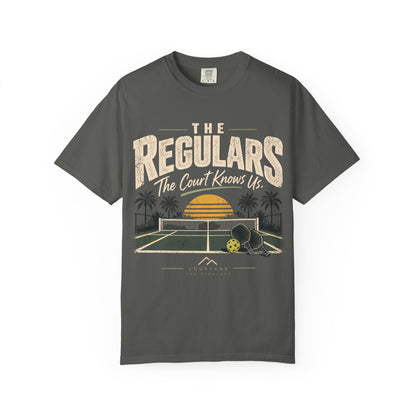 The Regulars The Court Knows Us Pickleball T‑Shirt