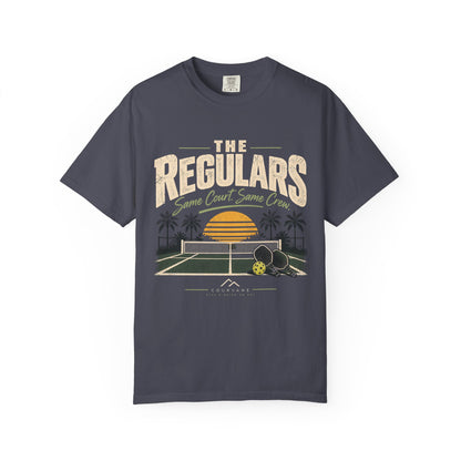 The Regulars Same Court, Same Crew Pickleball T-Shirt
