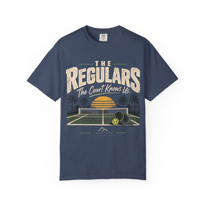 The Regulars The Court Knows Us Pickleball T‑Shirt