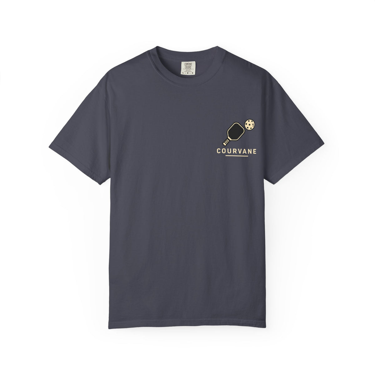 Pickleball Is My Happy Place T-Shirt - Front and Back Design