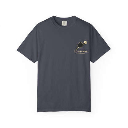 Pickleball Is My Happy Place T-Shirt - Front and Back Design