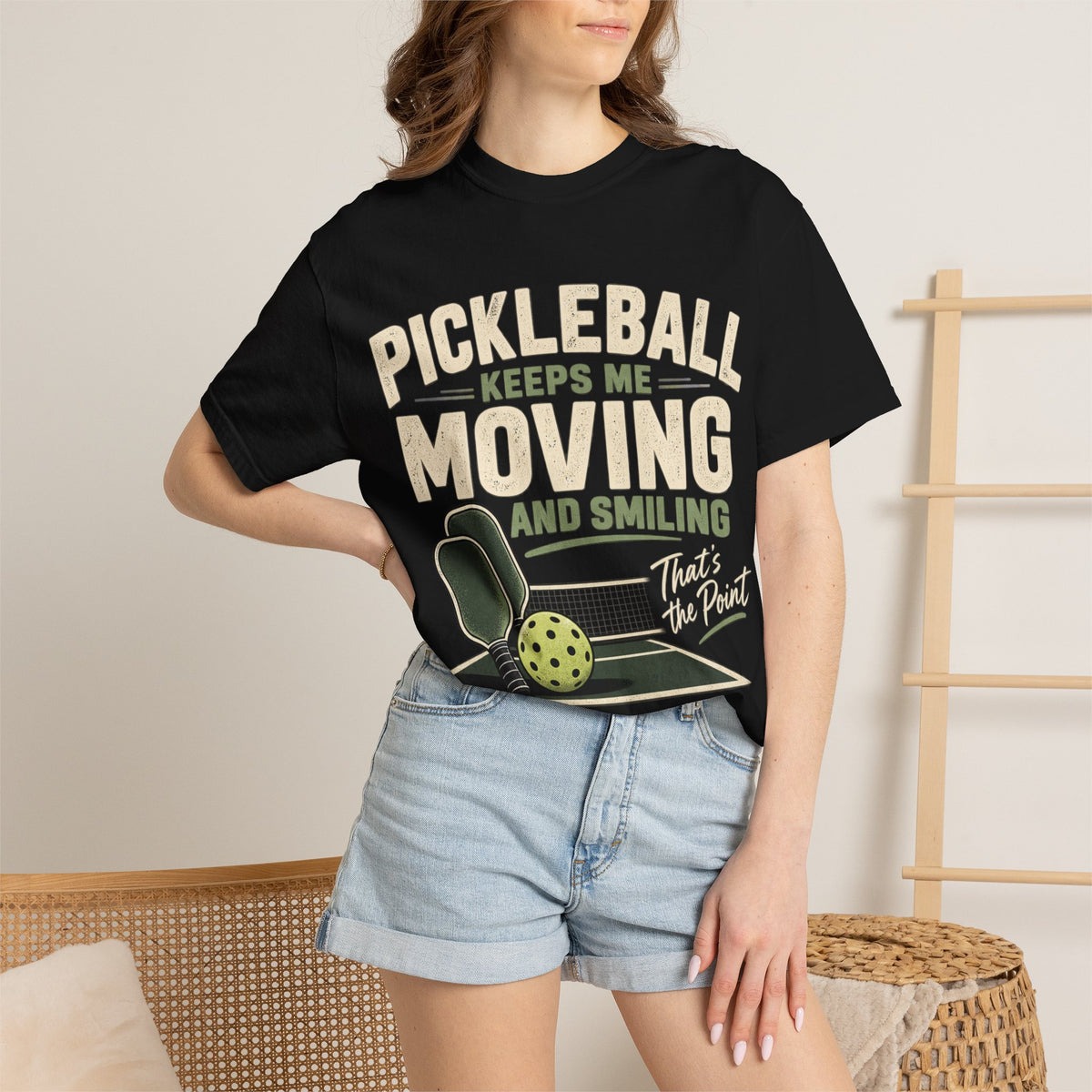 Pickleball Keeps Me Moving T-shirt