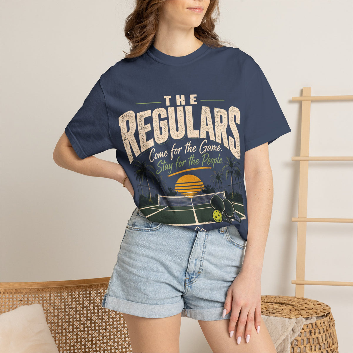 The Regulars Come for the Game, Stay for the People Tee Shirt