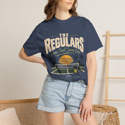 The Regulars Same Court, Same Crew Pickleball T-Shirt