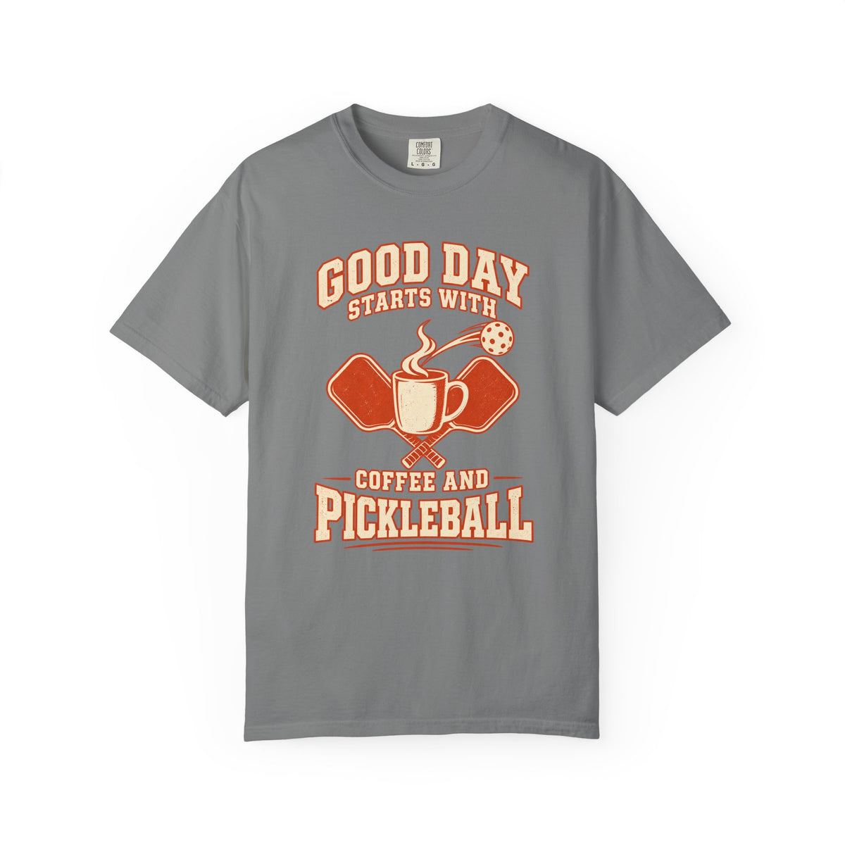 Good Day Starts With Coffee and Pickleball Tee