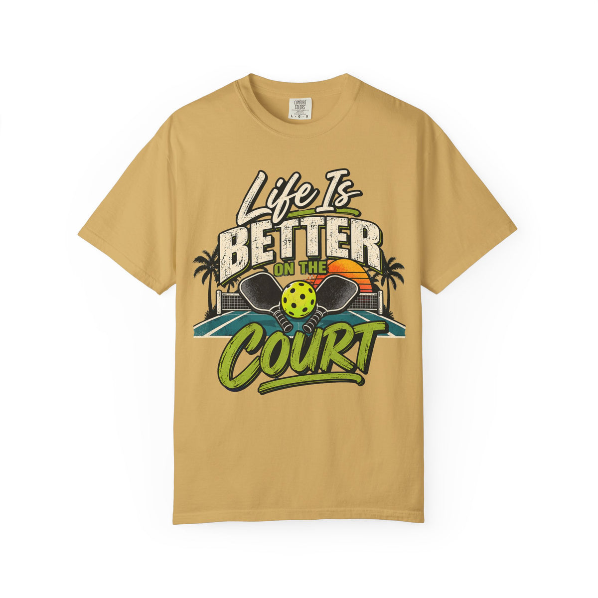 Life Is Better on the Court Pickleball T-Shirt