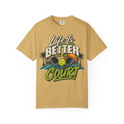 Life Is Better on the Court Pickleball T-Shirt