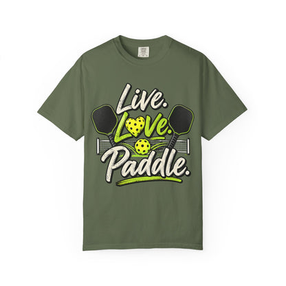 Live Love Paddle Pickleball T-Shirt