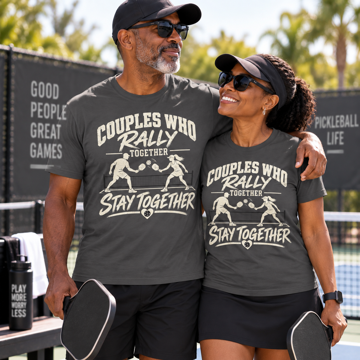 Couples Who Rally Together Stay Together Tee
