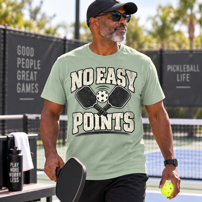 No Easy Points Pickleball T-shirt